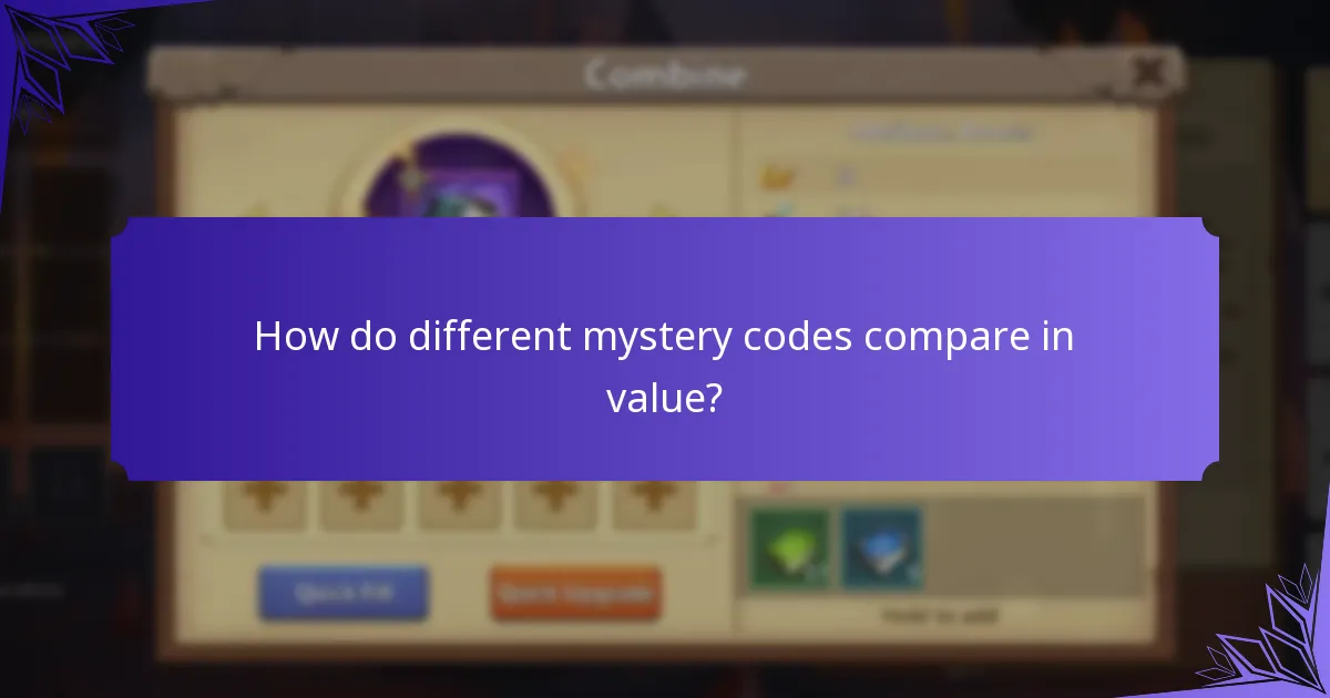 How can players redeem Castle Clash mystery codes?