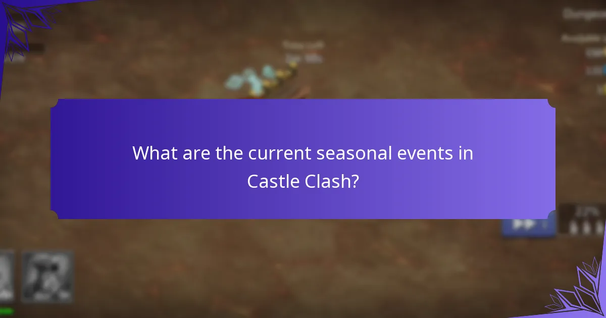 What are the latest limited-time offers in Castle Clash?