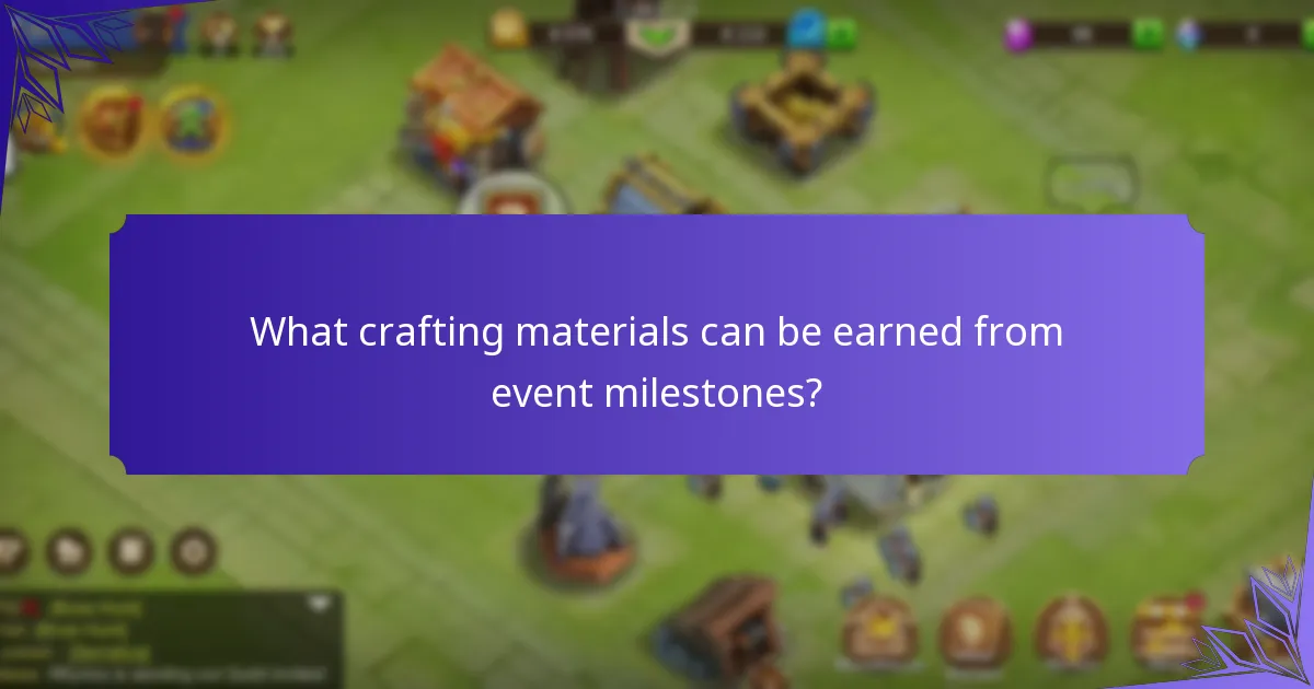 How to efficiently achieve event milestones?