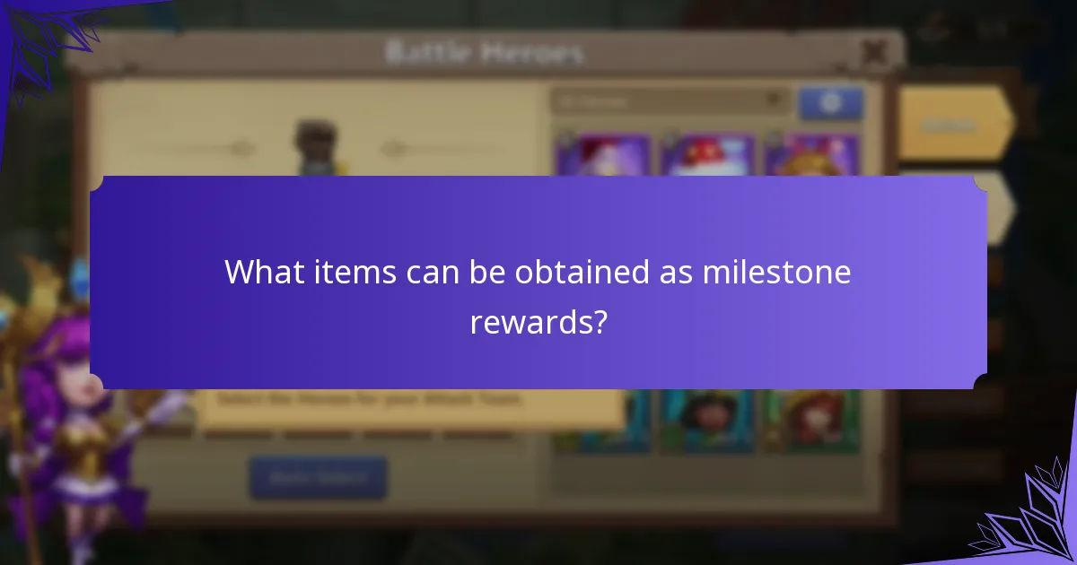 How do milestone prizes compare to other rewards in Castle Clash?